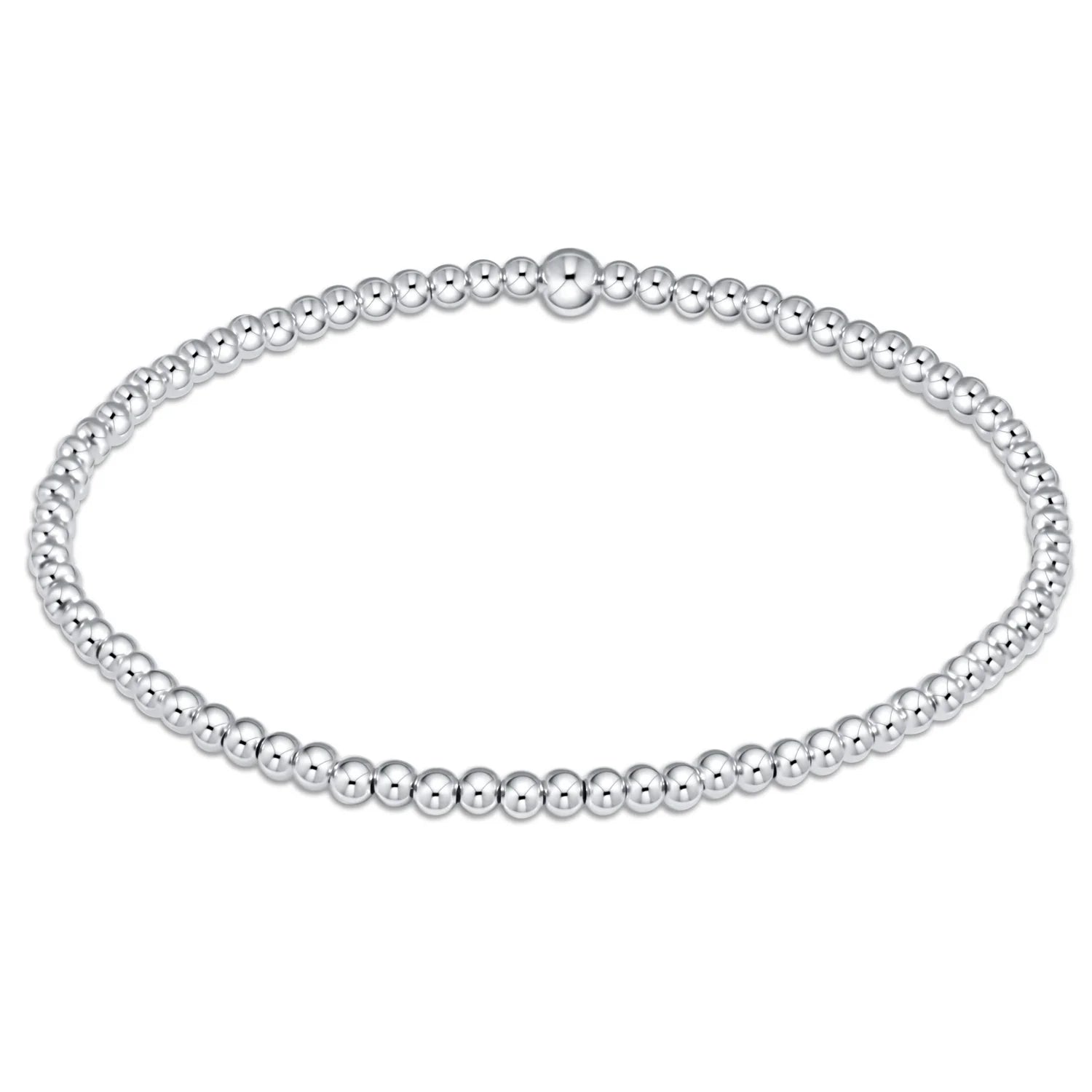 enewton Extends - classic sterling 2.5mm bead bracelet - Juli's Wearable Art