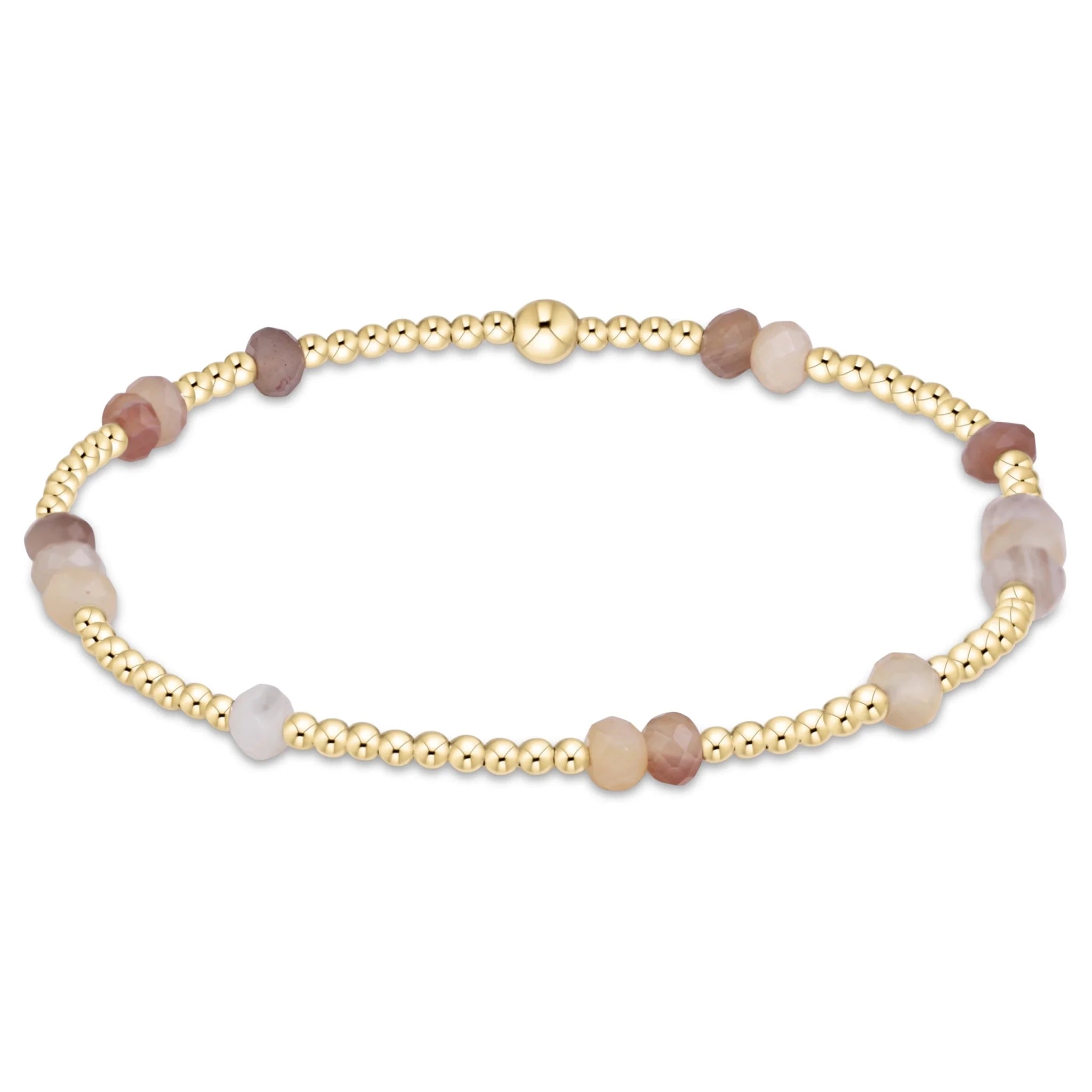 enewton Hope Unwritten Gemstone Bracelet | Gold | Botswana Agate