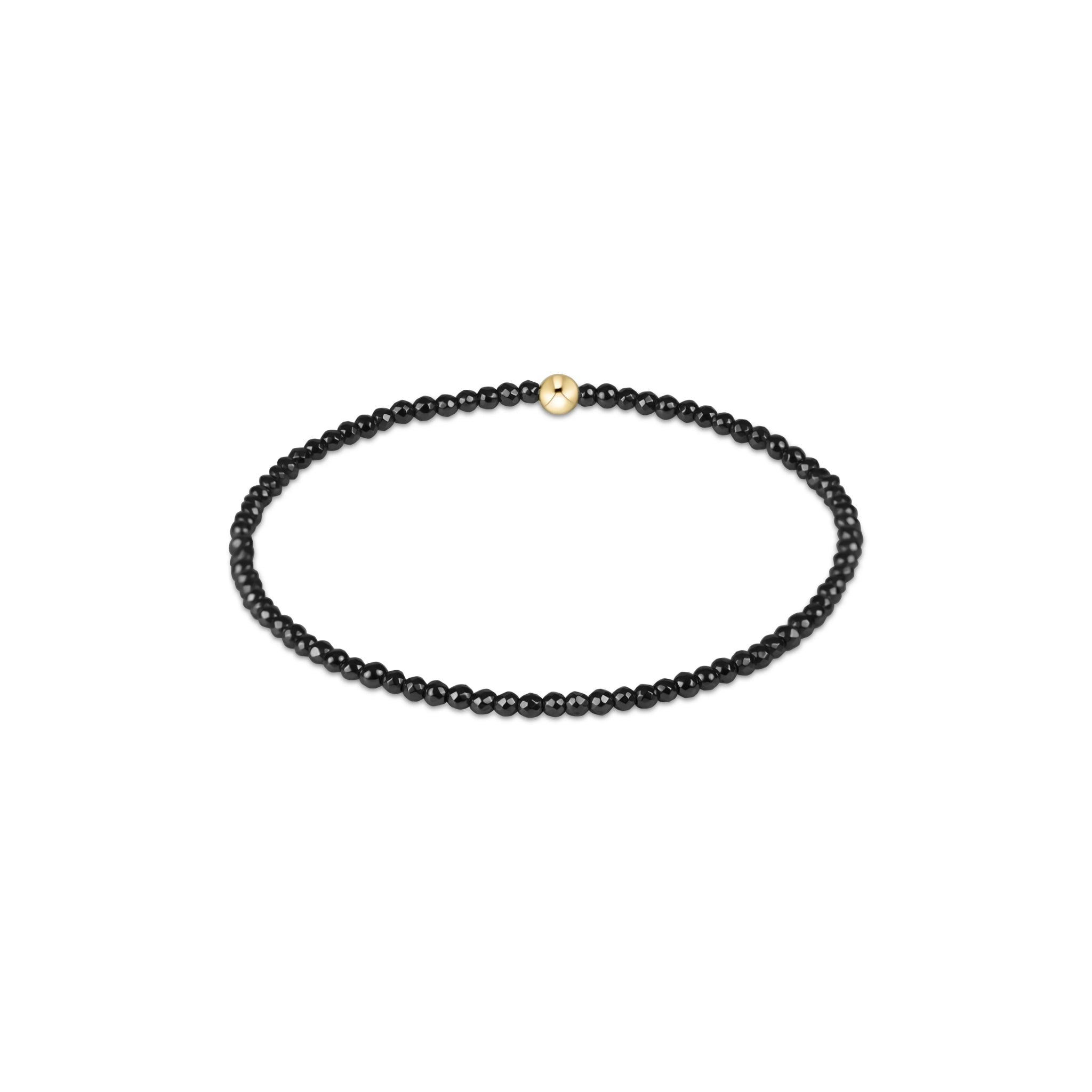 enewton - Faceted Hematite 2mm Bead Bracelet - Juli's Wearable Art