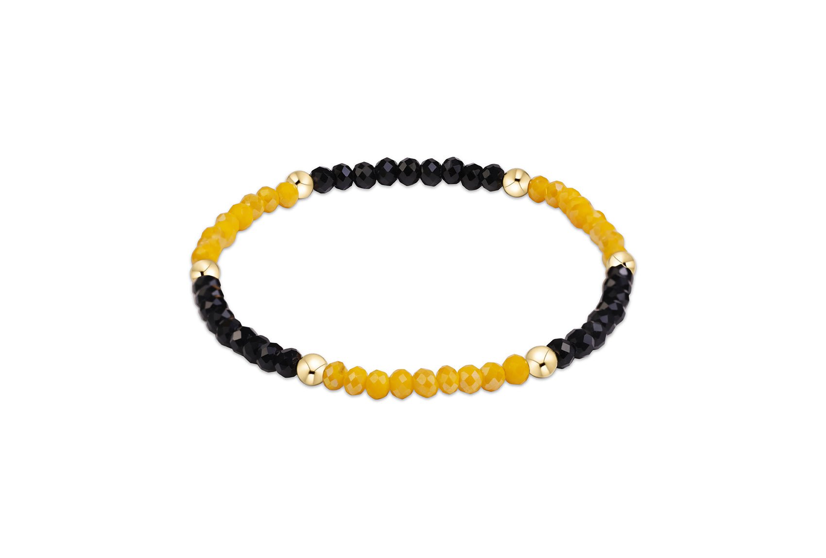 enewton Gameday Flirty Presence Bracelet | Gold | Golden Yellow + Black
