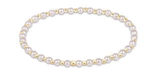 enewton Grateful Pearl Bracelet | Gold | 3mm