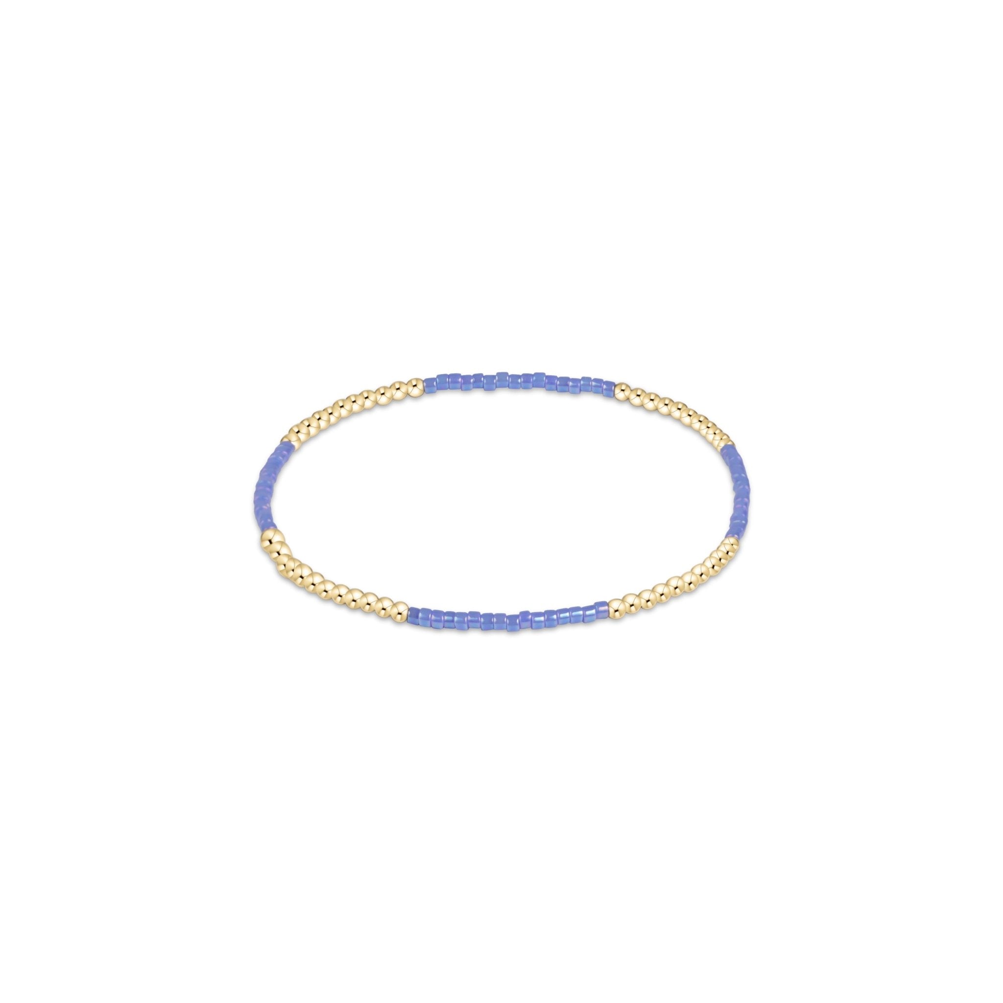 enewton Hope Blissful Bracelet | Gold | Bright Blue