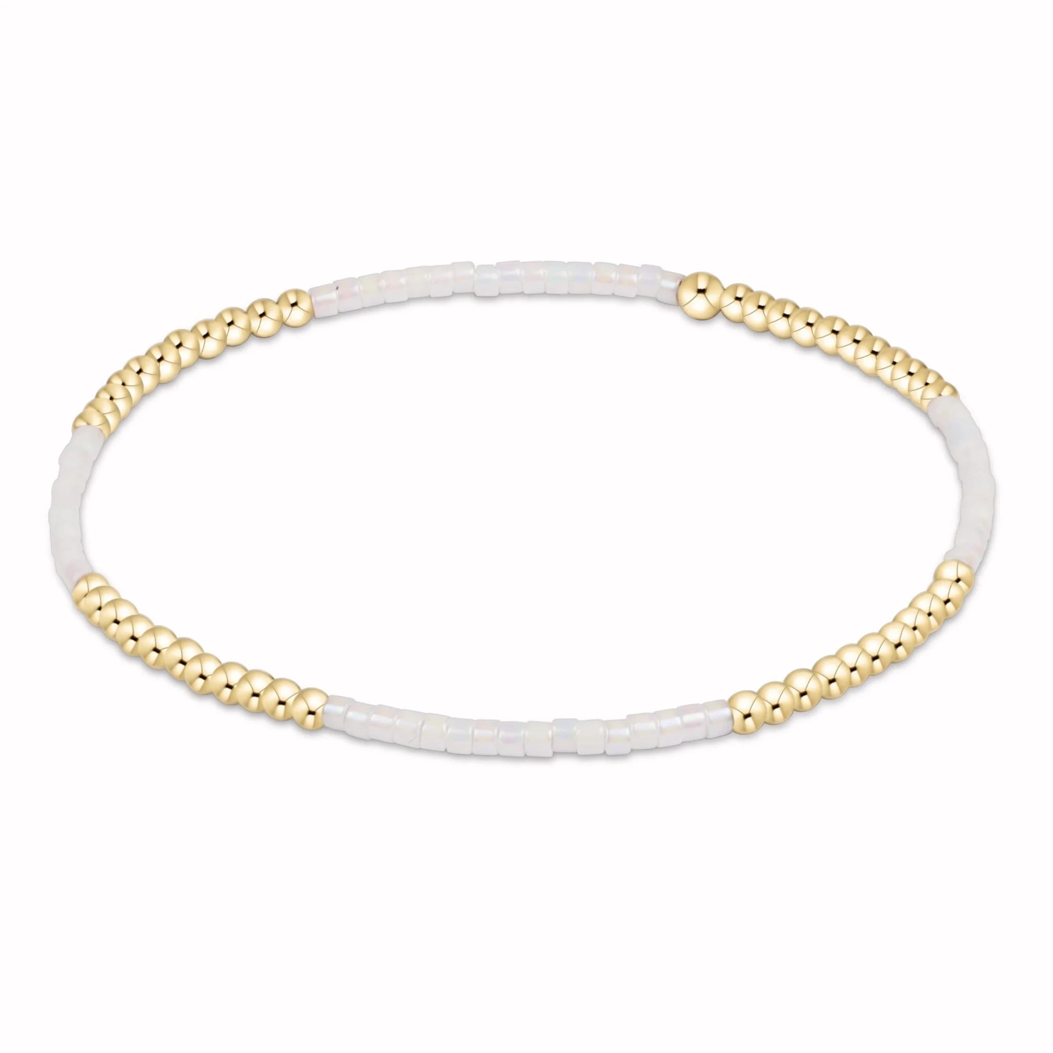enewton Hope Blissful Bracelet | Silky White - Juli's Wearable Art