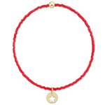 enewton Hope Classic Bracelet | Bright Red | Star Small Gold Disc - Juli's Wearable Art