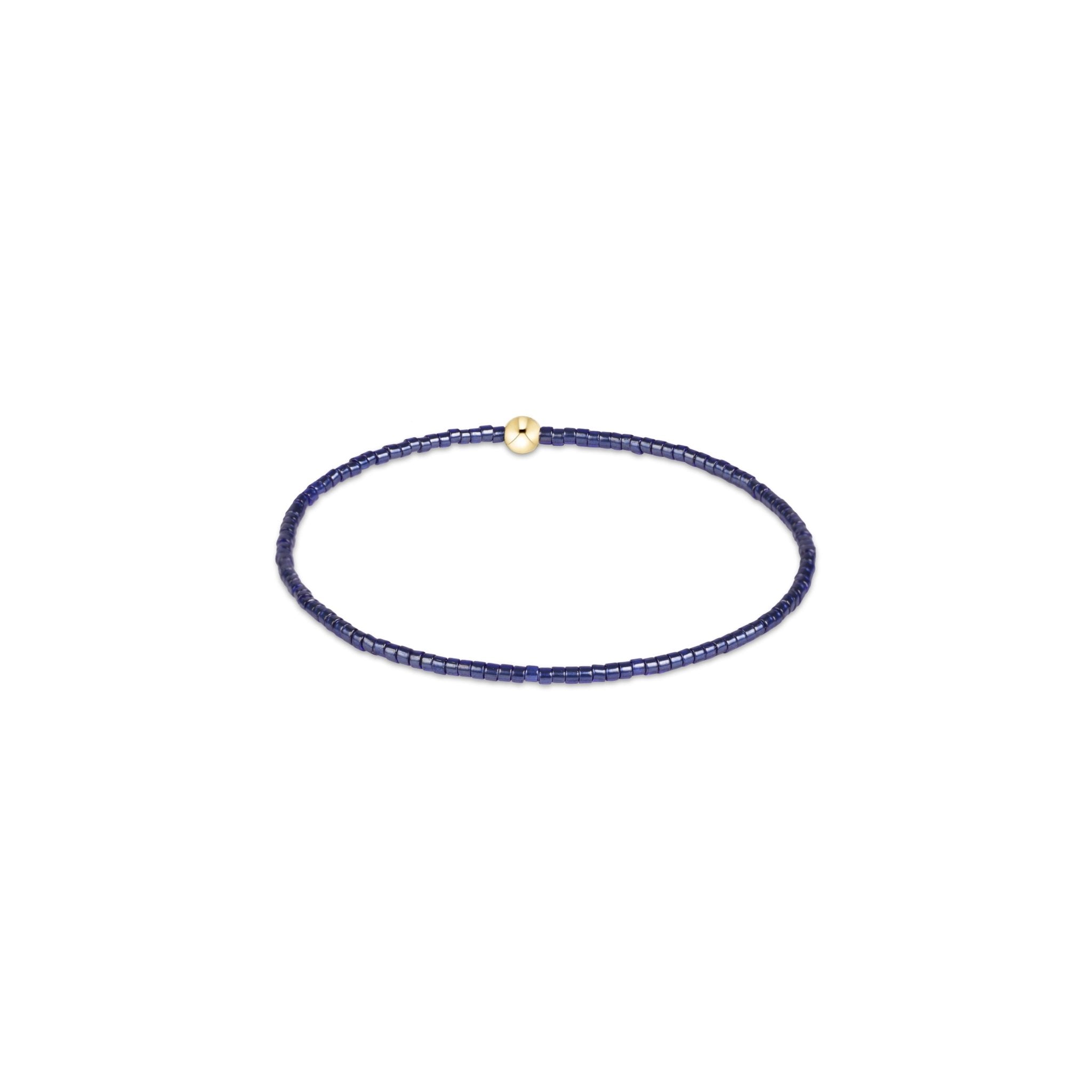 enewton Hope Classic Bracelet | Gold | Extends | Navy