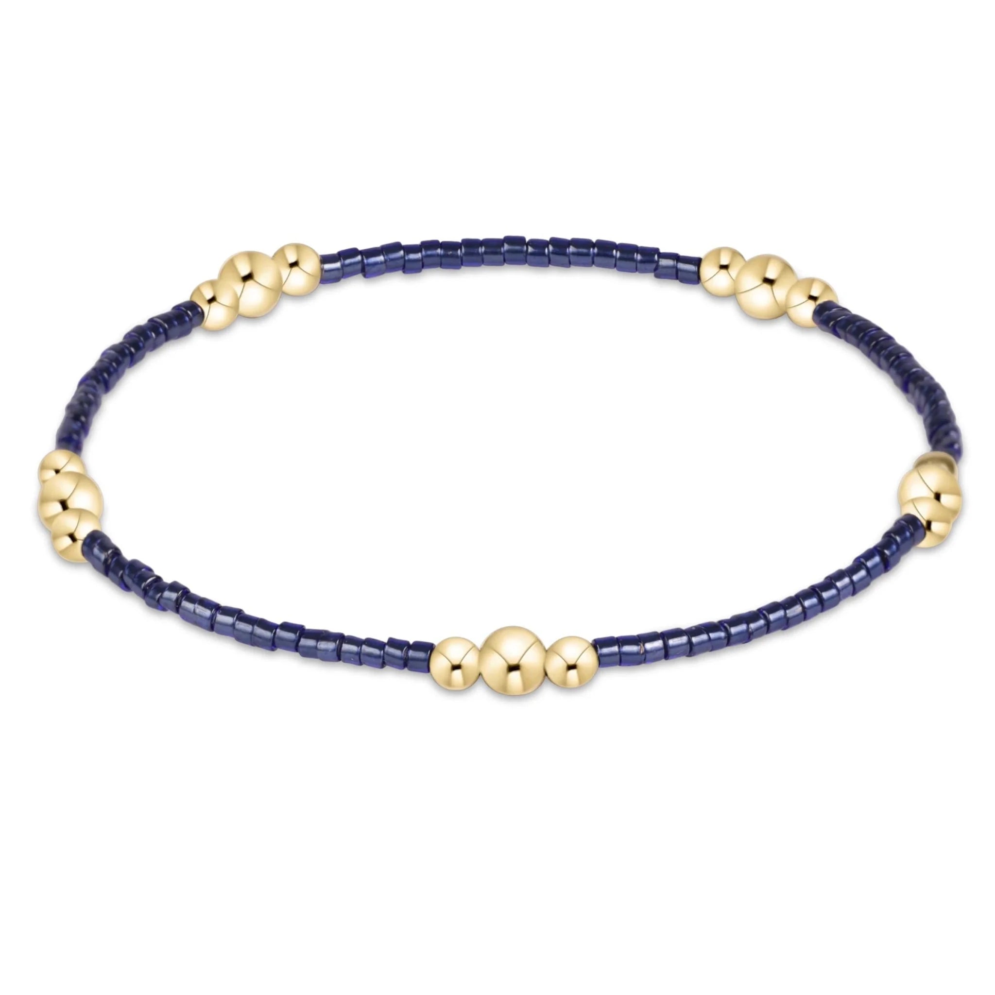 enewton Hope Purpose Bracelet | Gold | Navy