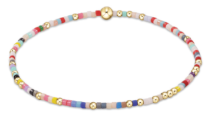 enewton Hope Unwritten Beaded Bracelet | Gold Hot Mess - Juli's Wearable Art