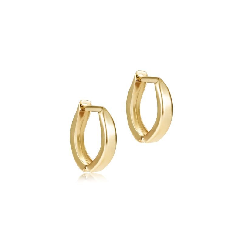enewton Huggie Gold Hoop Earrings | .5" Hoop - Juli's Wearable Art