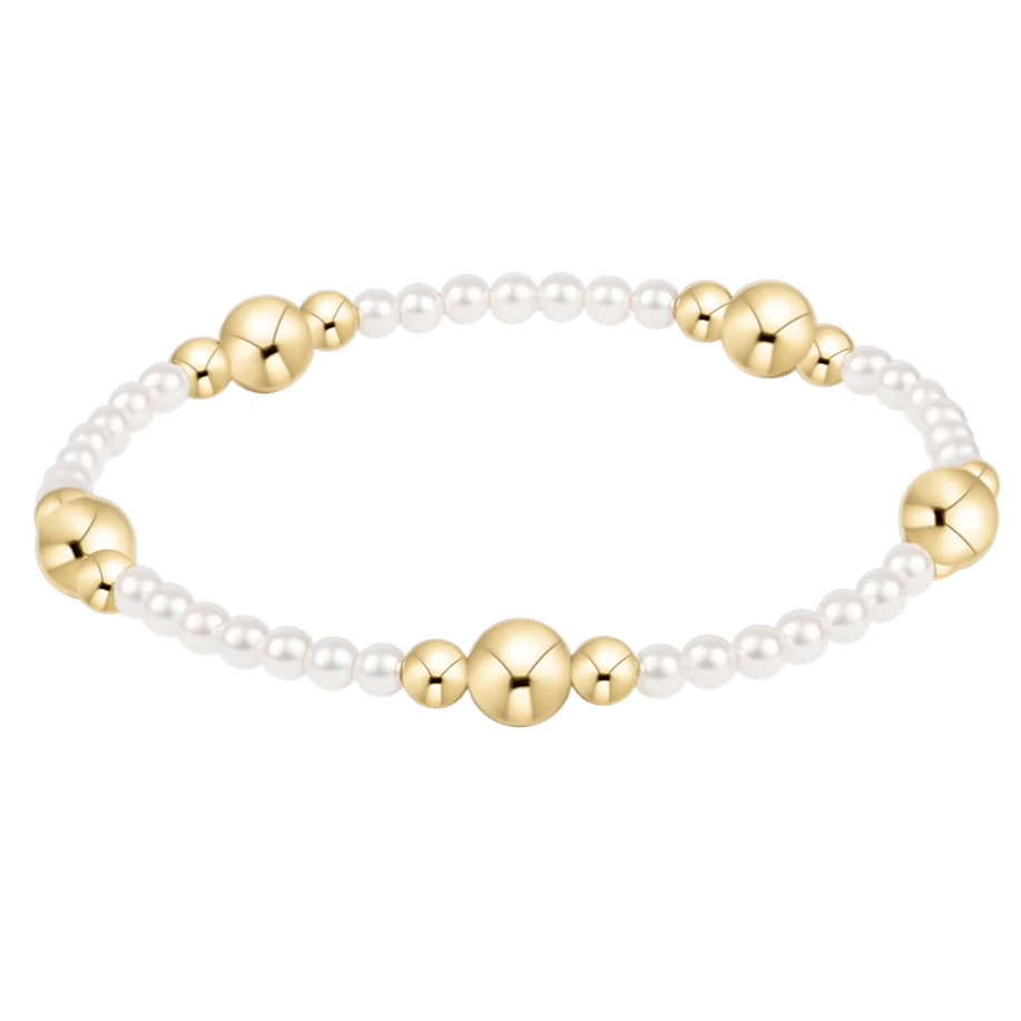 enewton Purpose | Gold | 6mm Pearl Bracelet - Juli's Wearable Art