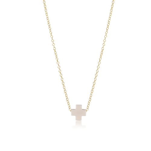 enewton Signature Cross Gold Necklaces - Juli's Wearable Art