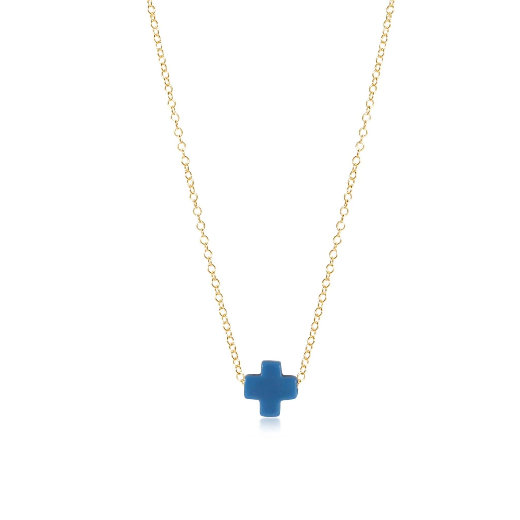 enewton Signature Cross Gold Necklaces - Juli's Wearable Art