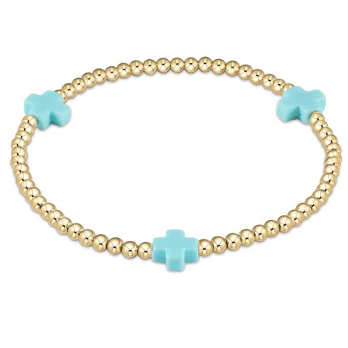 enewton Signature Cross Gold Pattern Bracelets - Juli's Wearable Art