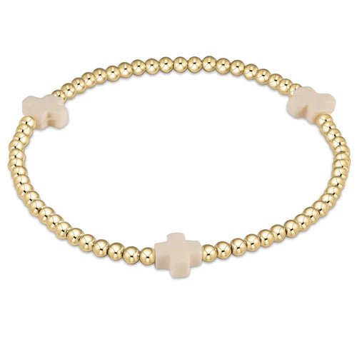 enewton Signature Cross Gold Pattern Bracelets - Juli's Wearable Art