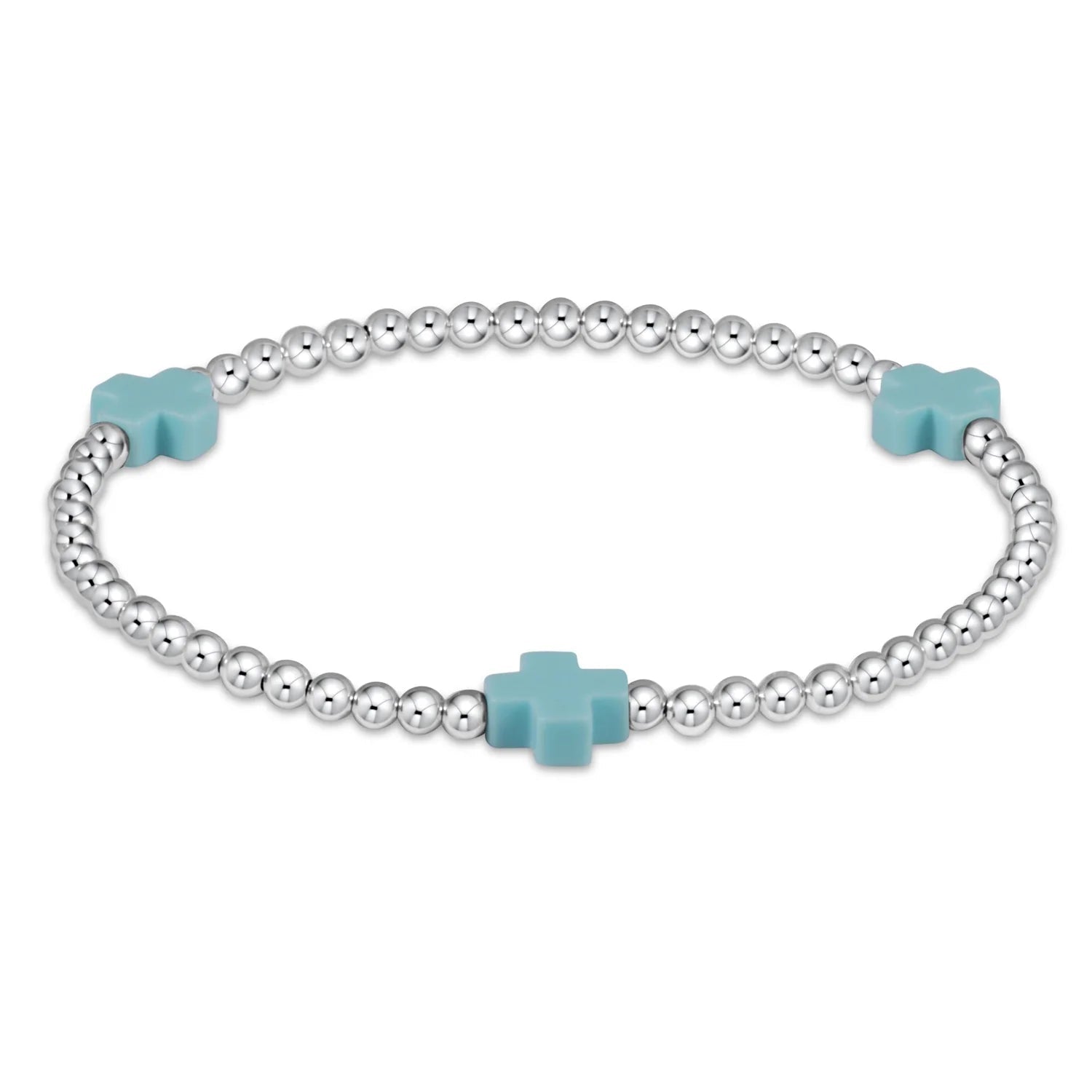Enewton Signature Cross Sterling Pattern 3MM Bracelets - Juli's Wearable Art