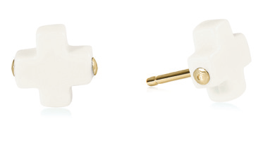 Enewton Signature Cross Studs - Juli's Wearable Art