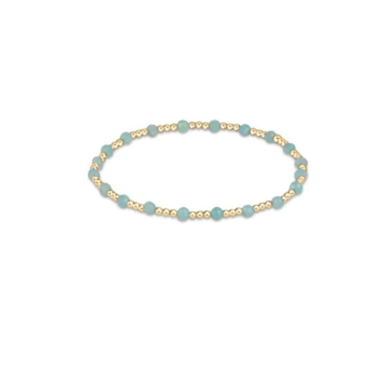 enewton Sincerity Pattern Gold & Gemstone Beaded Bracelets