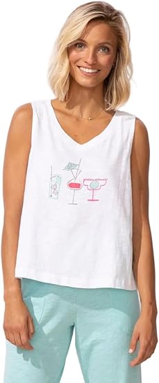 Escape by Habitat Destination Cocktails V-Neck Tank