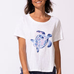 Escape by Habitat Destination Turtle Hi - Lo Tee - Juli's Wearable Art