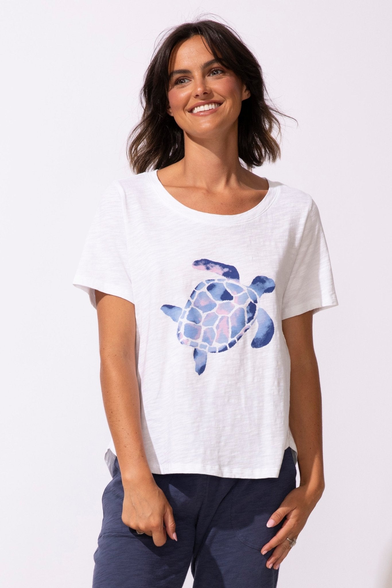 Escape by Habitat Destination Turtle Hi-Lo Tee