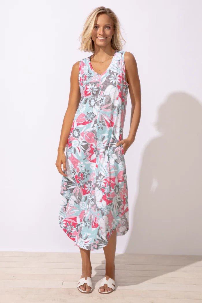 Escape by Habitat Fiji Floral Bistro Dress | Poppy