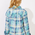 Escape by Habitat Hazy Plaid Weekend Shirt | Harbor - Juli's Wearable Art