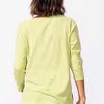 Escape by Habitat Impressionist Sunflower Hi - Lo Tee | Kiwi - Juli's Wearable Art