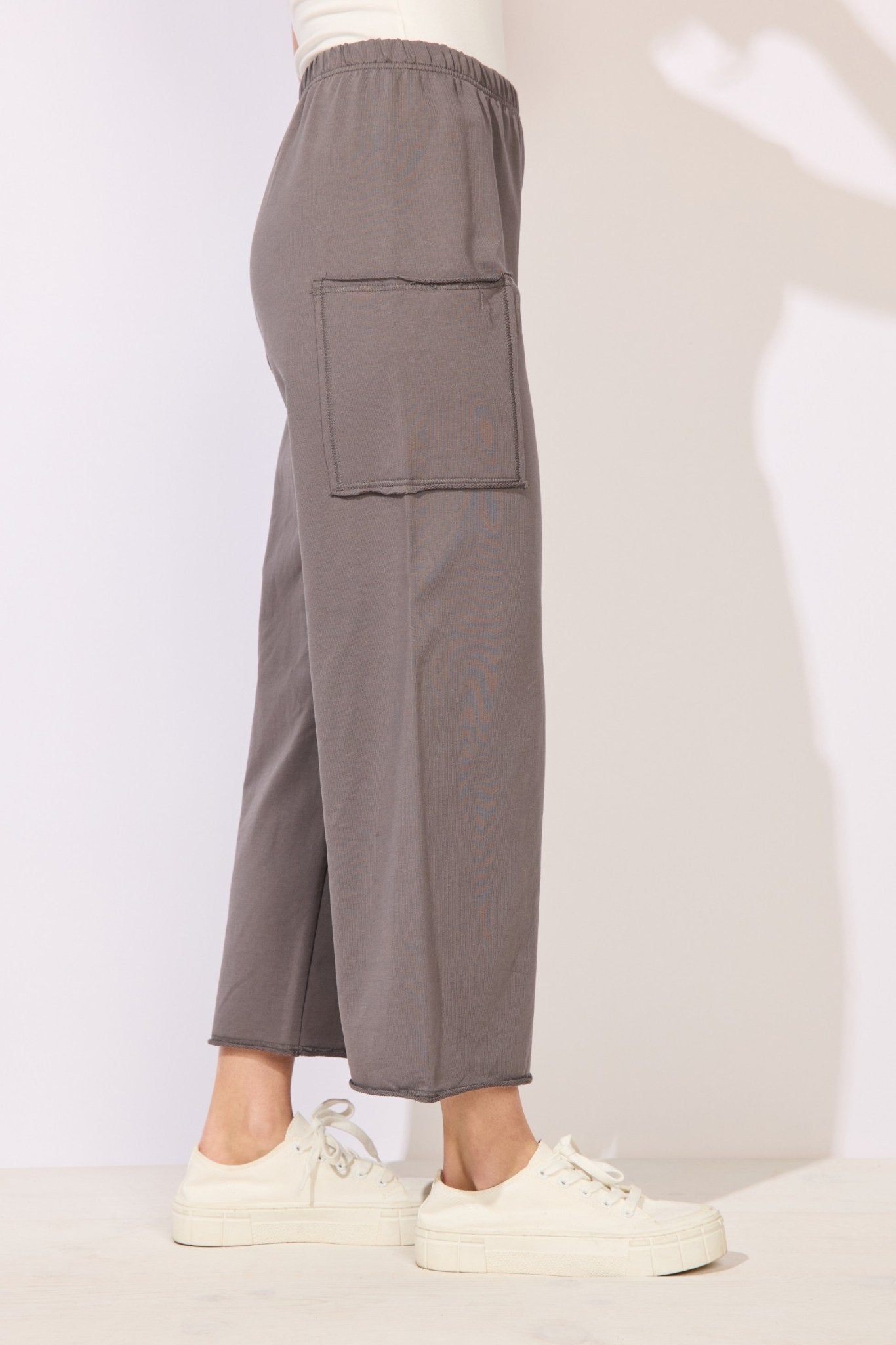 Escape by Habitat Ocean Front Terry Pocket Flood Pant | Volcano