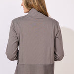 Escape by Habitat Ocean Front Terry Quarter Snap | Volcano - Juli's Wearable Art