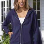 Escape by Habitat Take - It - To - Go Hoodie | Navy - Juli's Wearable Art