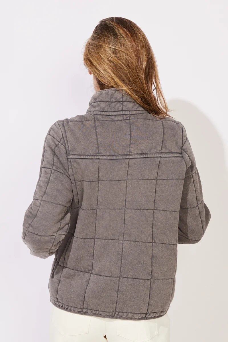 Escape by Habitat Washed Quilt Hillside Jacket | Volcano - Juli's Wearable Art