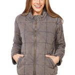 Escape by Habitat Washed Quilt Hillside Jacket | Volcano - Juli's Wearable Art