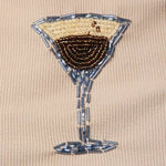 Espresso Beads Rib Short - Sleeve Top - Juli's Wearable Art