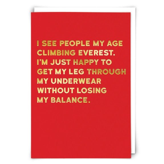 Everest Greeting Card - Juli's Wearable Art