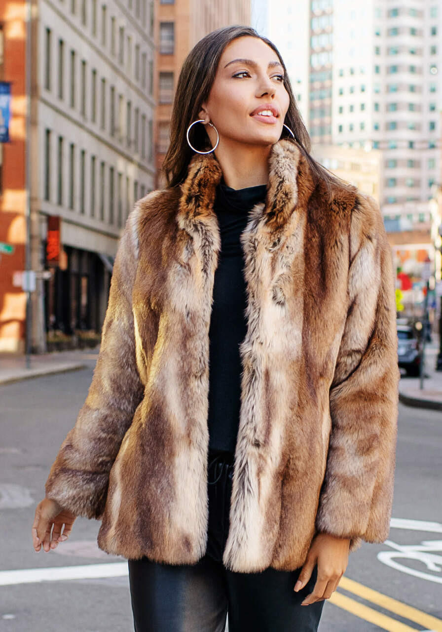 Fisher Faux Fur Favorite Jacket