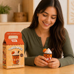 Fall Crochet Kit For Beginners | Pumpkin Spice Latte - Juli's Wearable Art