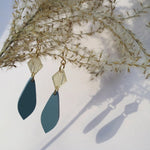 Fall Minimalist Pendant Earrings - Juli's Wearable Art