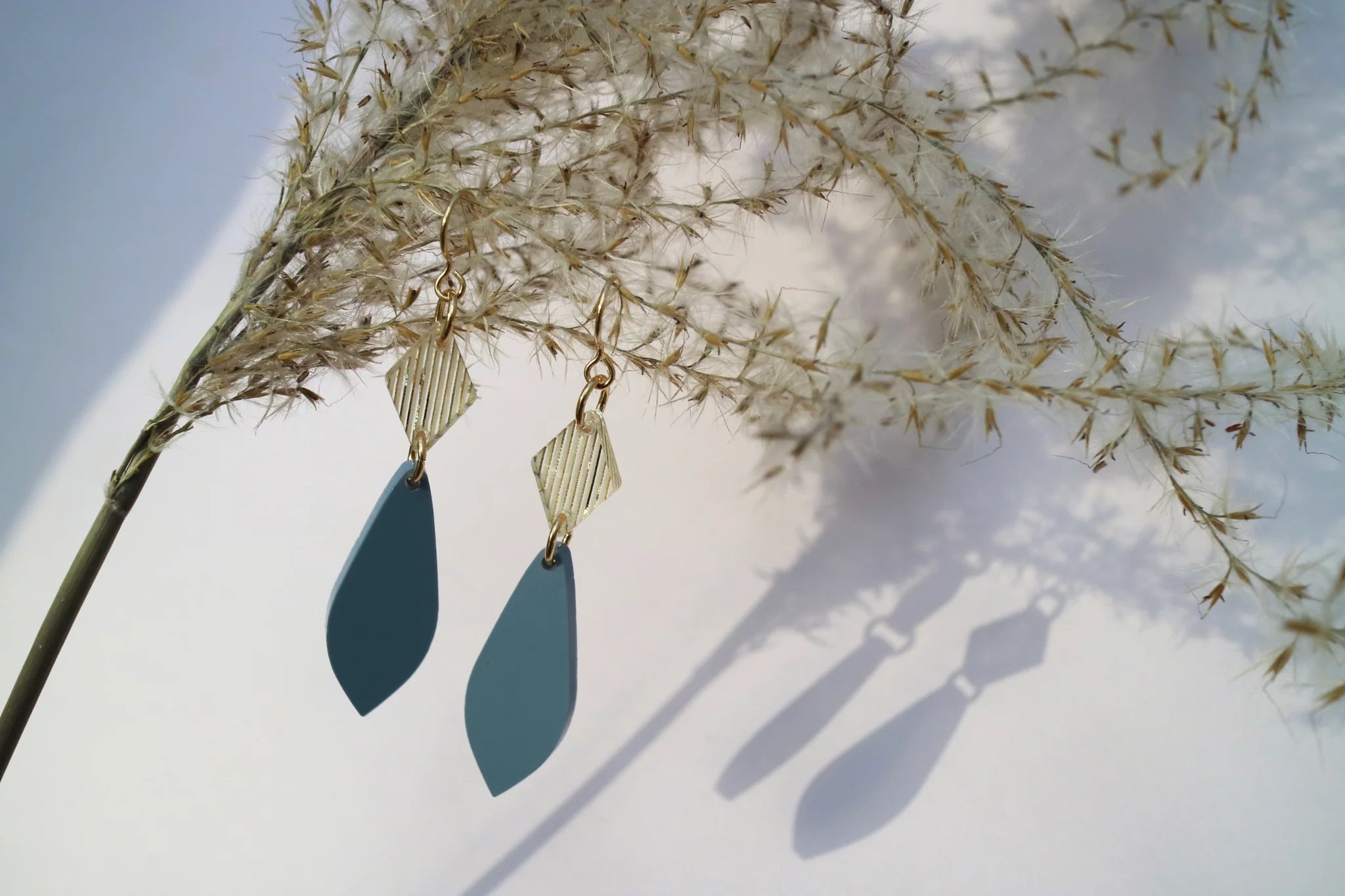 Fall Minimalist Pendant Earrings - Juli's Wearable Art