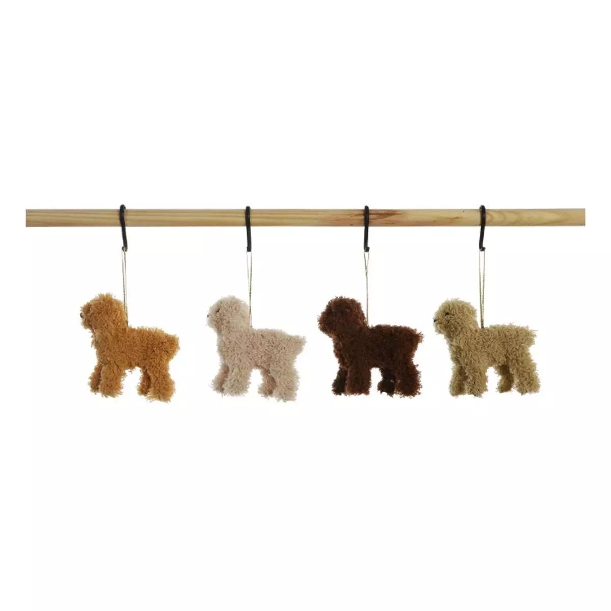 Faux Poodle Ornaments - Juli's Wearable Art