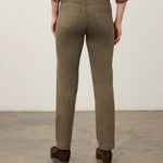 FDJ Christina Straight Leg Denim | Olive - Juli's Wearable Art