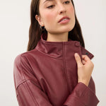 FDJ Cropped Trench Jacket | Fig - Juli's Wearable Art
