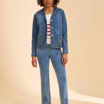FDJ Denim Blazer Jacket | Medium Wash - Juli's Wearable Art
