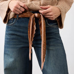 FDJ Girlfriend Barrel Leg Denim | Dark Wash - Juli's Wearable Art