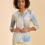 FDJ Henley Top | Neutral - Juli's Wearable Art