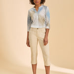FDJ Henley Top | Neutral - Juli's Wearable Art