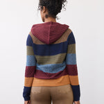 FDJ Hooded Stripe Sweater - Juli's Wearable Art