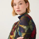 FDJ Long Sleeve Mock Neck Top | Autumnal - Juli's Wearable Art