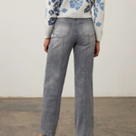 FDJ Olivia Pintuck Wide Leg Denim | Blue Gray - Juli's Wearable Art