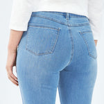 FDJ Olivia Slim Leg Jeans - Chambray - Juli's Wearable Art