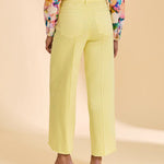 FDJ Olivia Wide Ankle Denim – Pineapple - Juli's Wearable Art