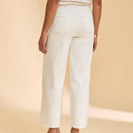 FDJ Olivia Wide Ankle Jeans | Ivory - Juli's Wearable Art